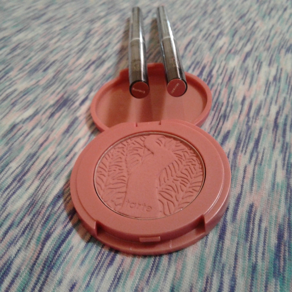 Tarte blush and LIP liners